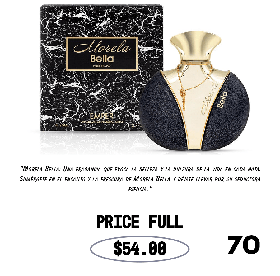 EMPER EAU DE PARFUM MORELA BELLA