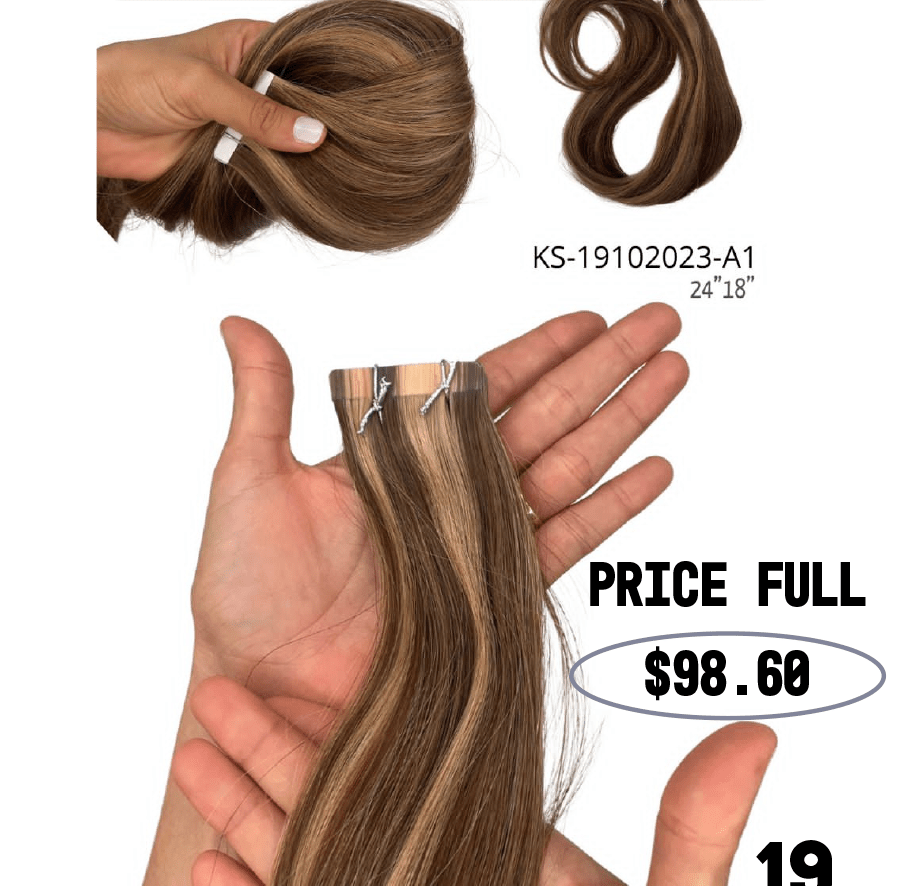 Hair Extensions ks-19102023-a1 24-18 inches