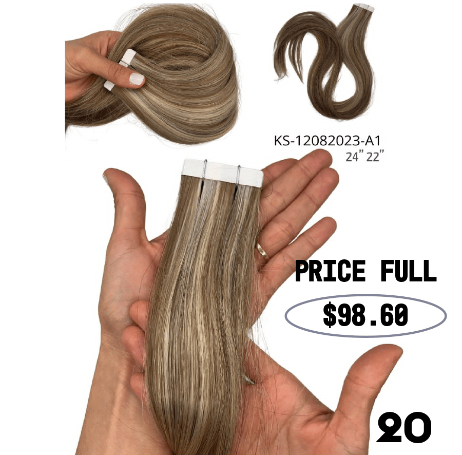 Hair Extensions ks-19102023-a1 24-22 inches